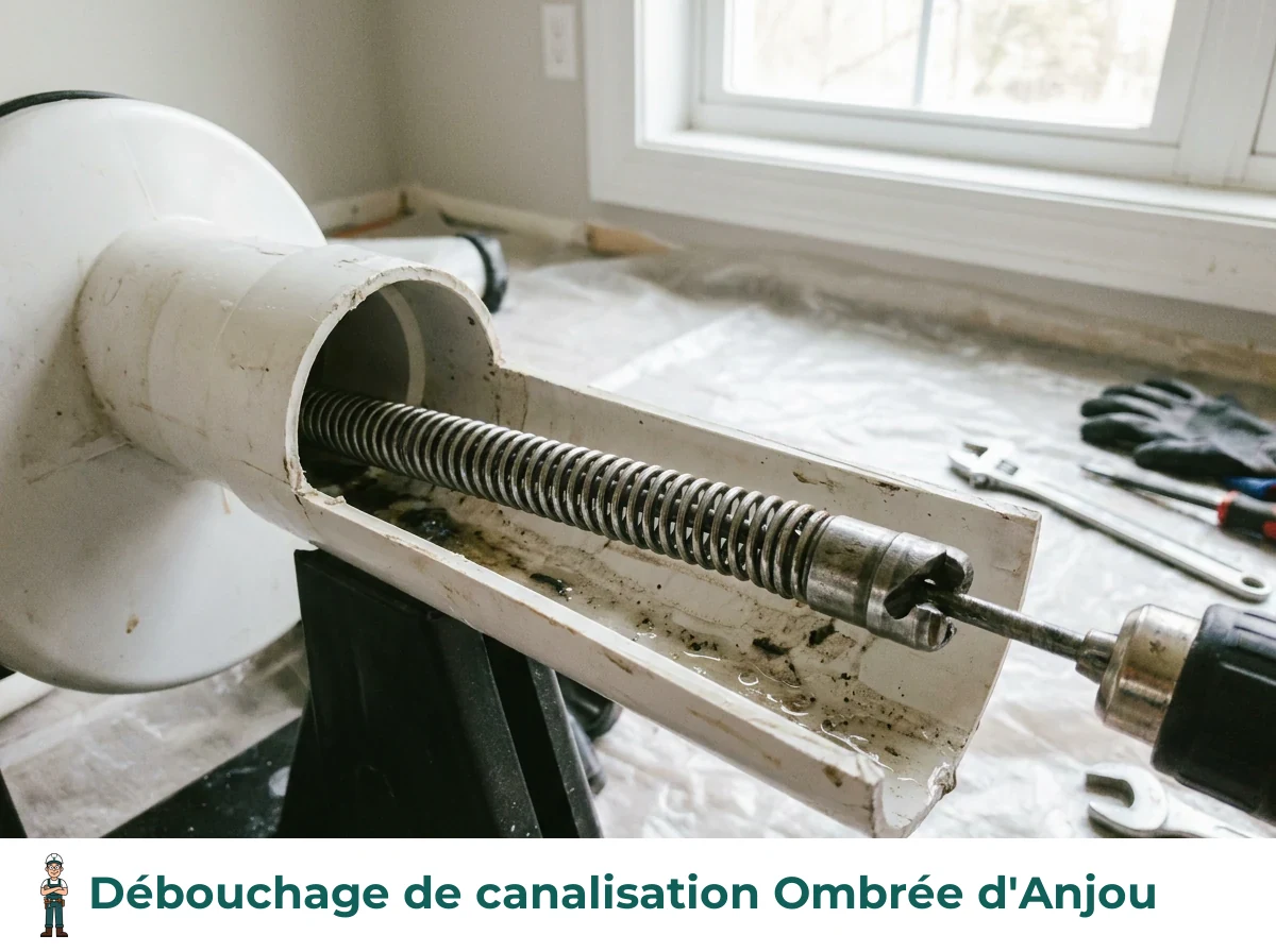 Débouchage de canalisation à Ombrée d'Anjou