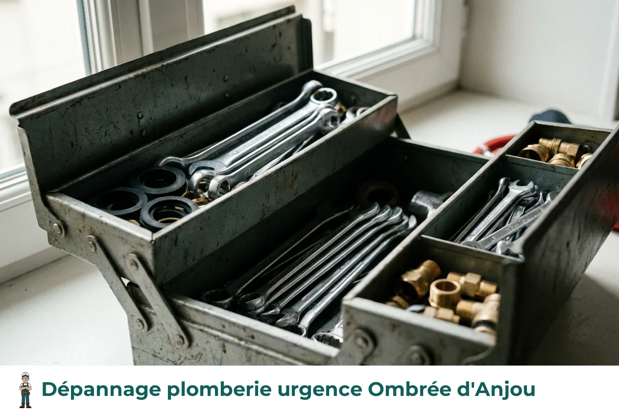 Dépannage plomberie urgence à Ombrée d'Anjou