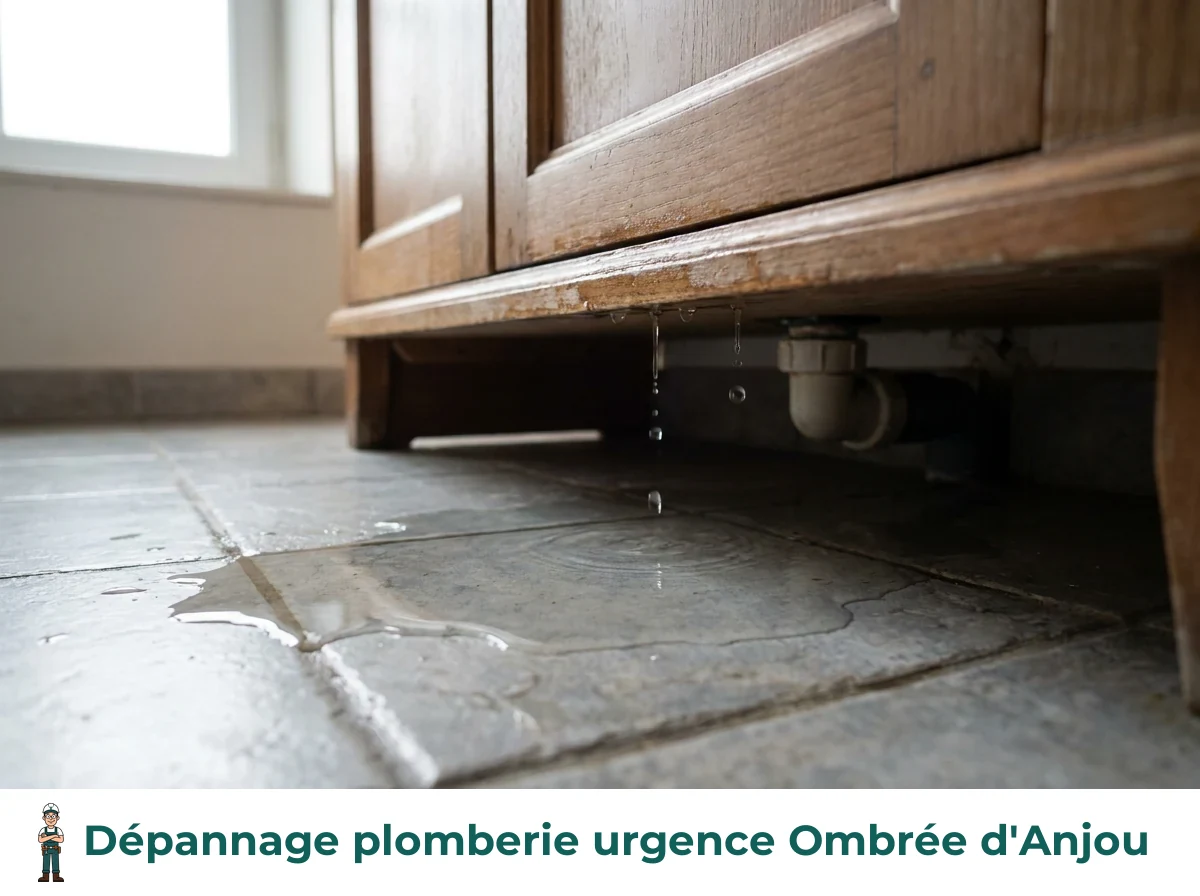 Dépannage plomberie urgence à Ombrée d'Anjou