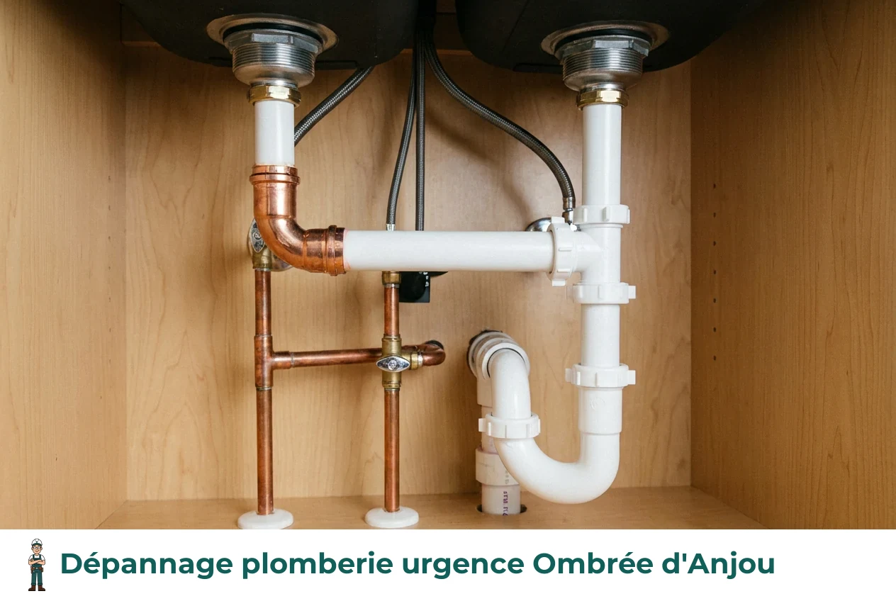 Dépannage plomberie urgence à Ombrée d'Anjou