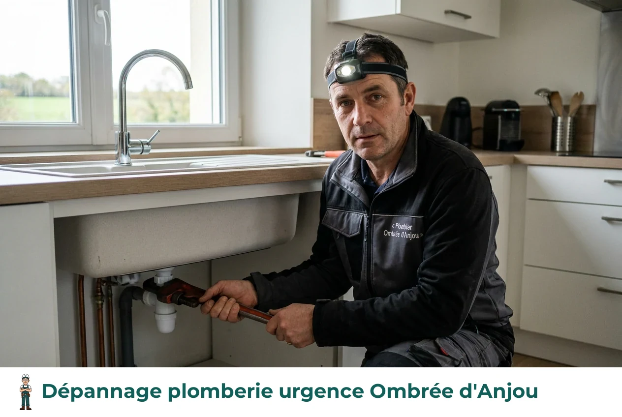 Dépannage plomberie urgence à Ombrée d'Anjou