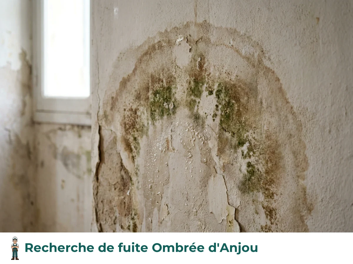 Recherche de fuite à Ombrée d'Anjou