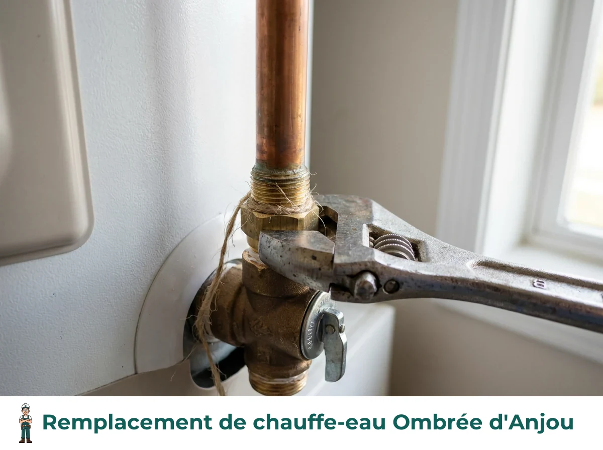 Remplacement de chauffe-eau à Ombrée d'Anjou