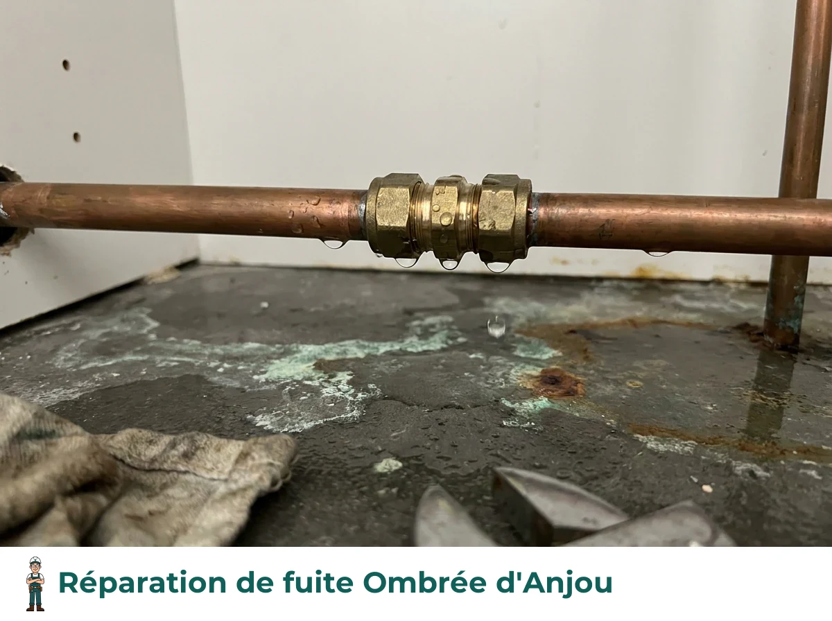 Réparation de fuite à Ombrée d'Anjou
