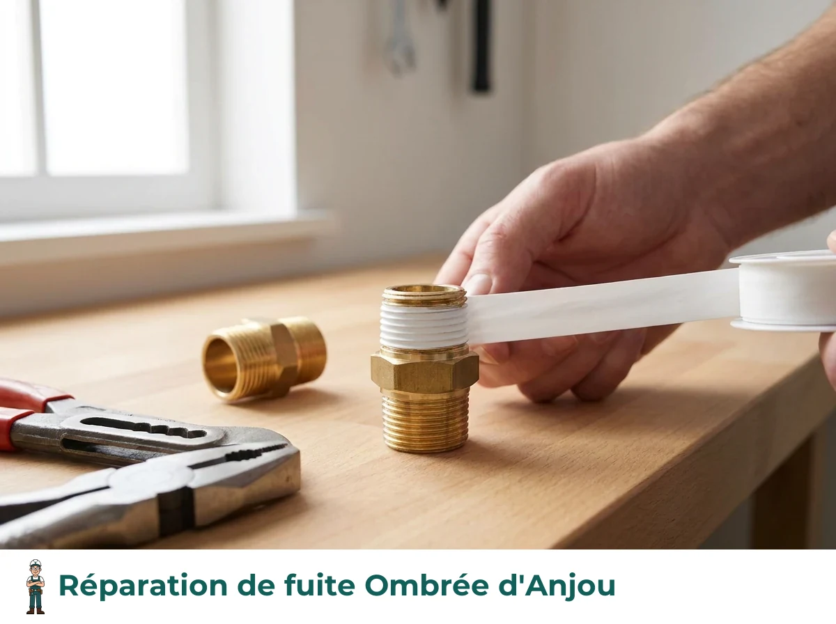 Réparation de fuite à Ombrée d'Anjou