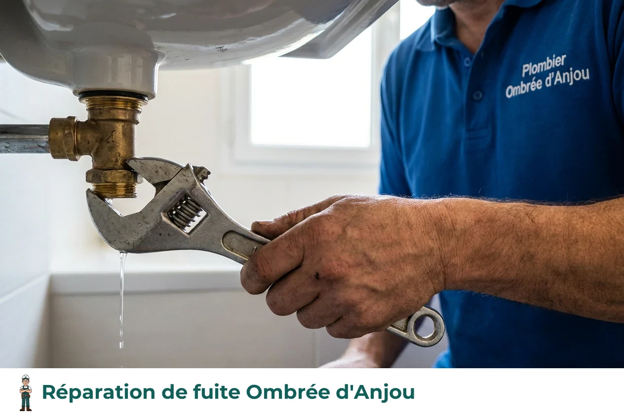 Réparation de fuite à Ombrée d'Anjou